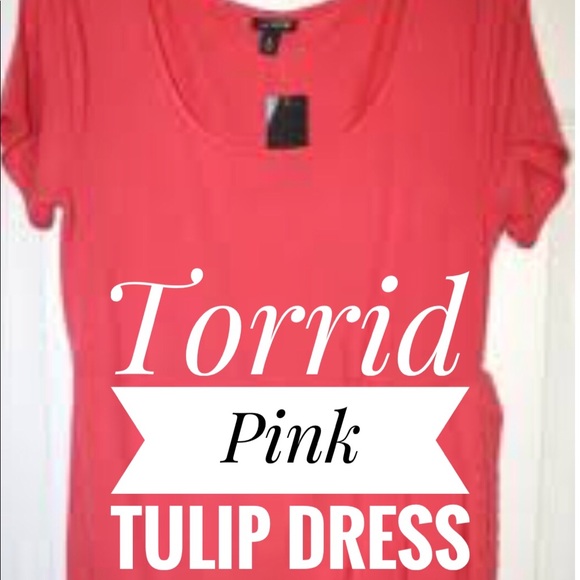 torrid Dresses & Skirts - Torrid Pink Tulip summer dress